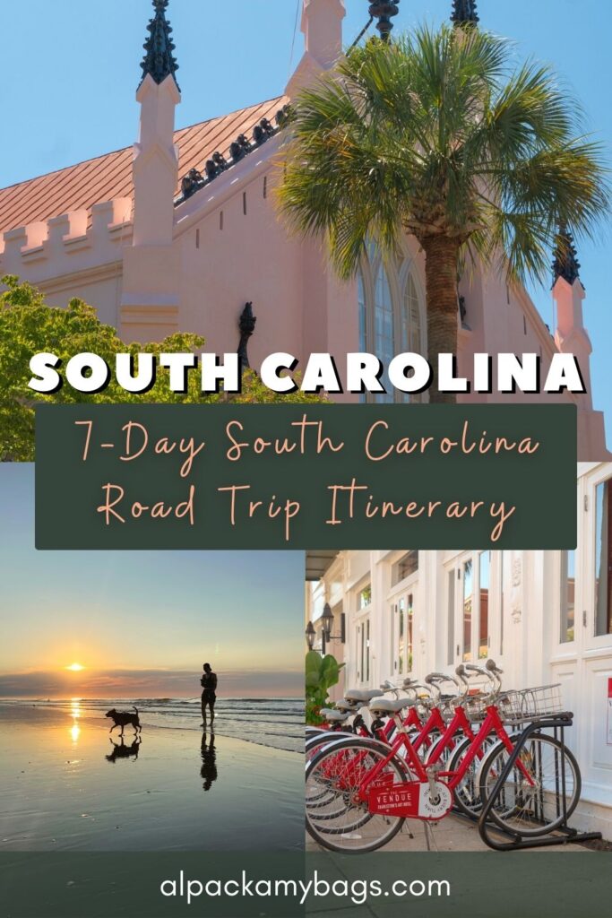 South Carolina Road Trip Pin Cover