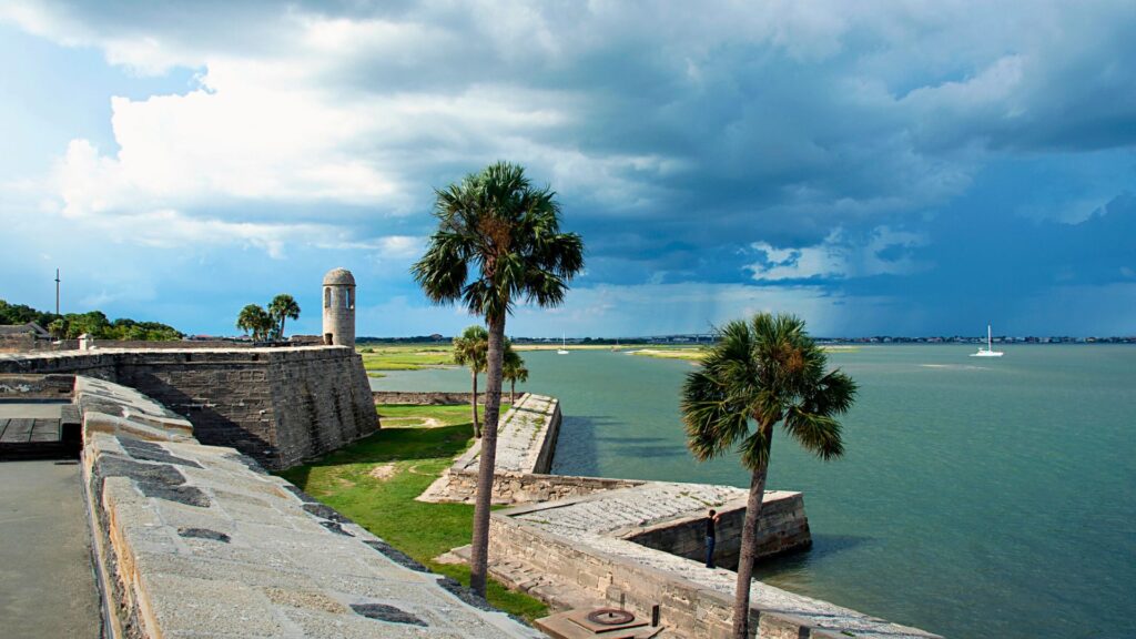 Castillo de San Marcos in St Augustine Florida