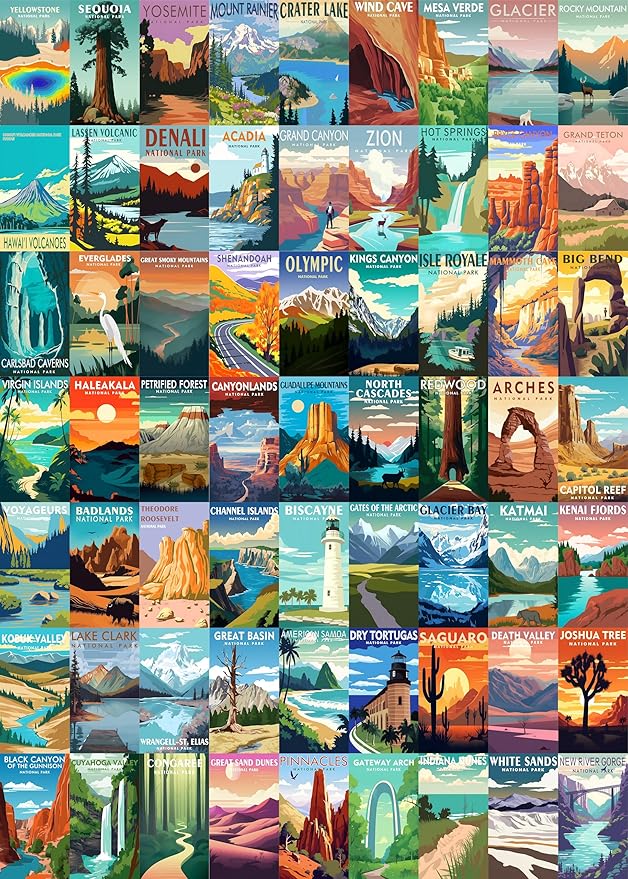 US National Parks Puzzle