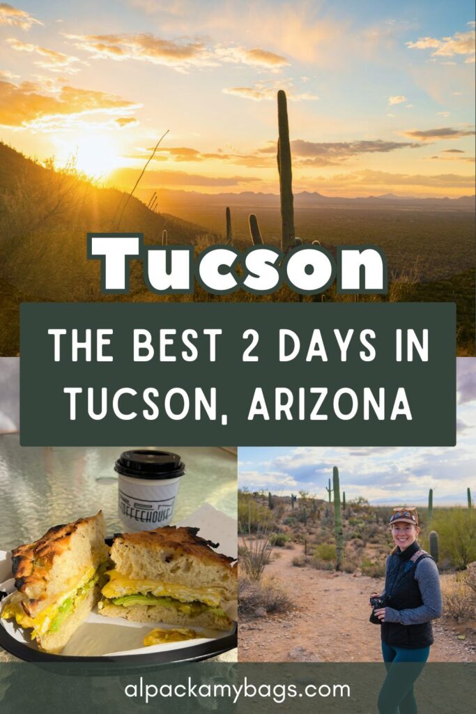 2 Days in Tucson Itinerary Pinterest Cover