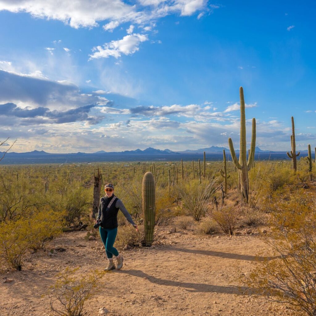 Hiking in Tucson Arizona (Me)