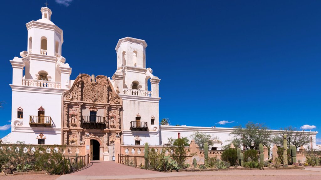 San Xavier Del Bac Mission, Tucson, Arizona