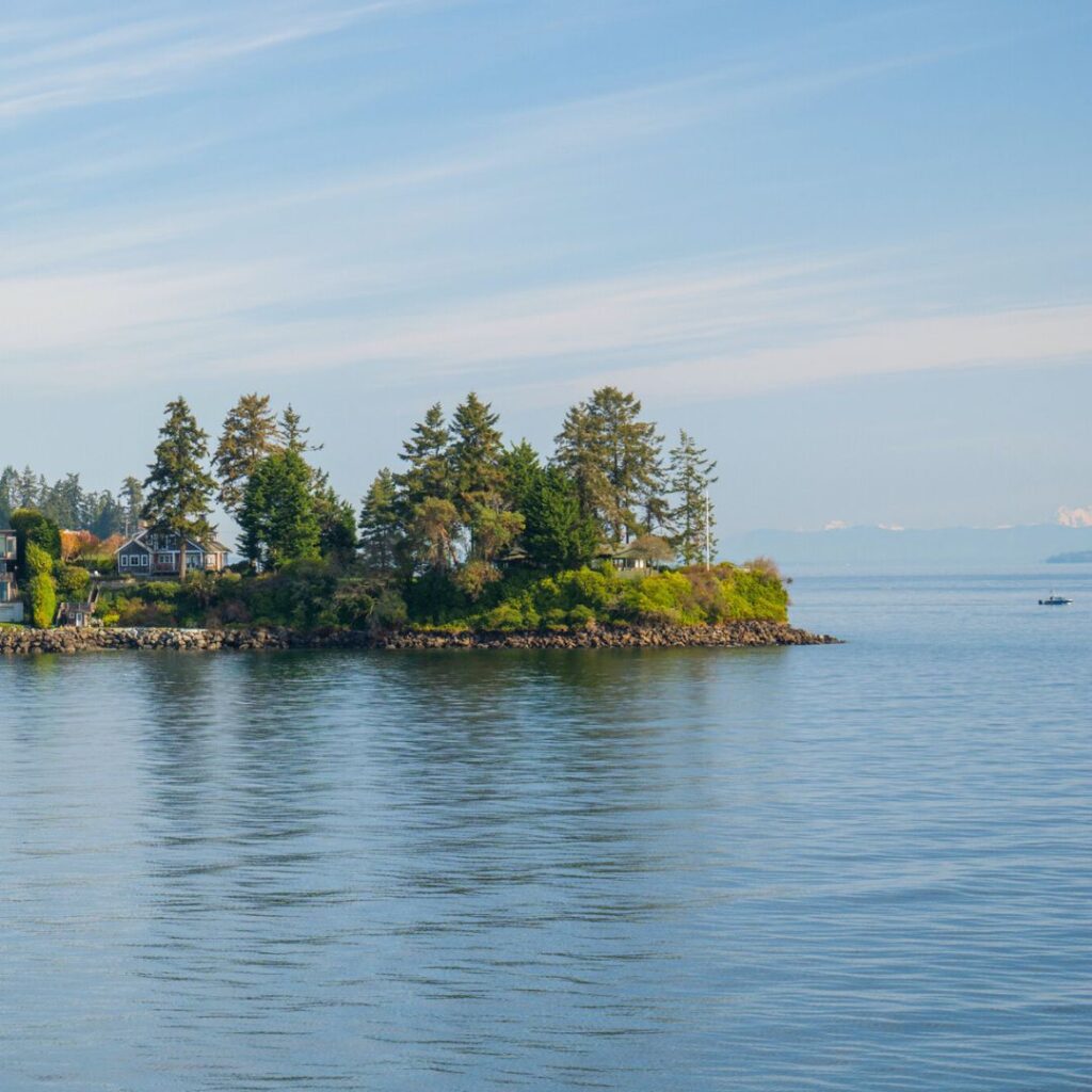 Island off Seattle