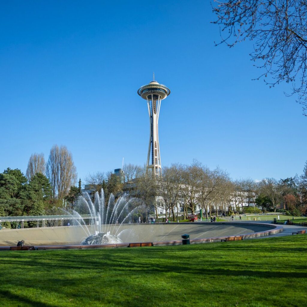 Seattle Center - International Fountain
