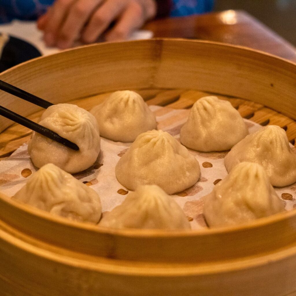 Dim Sum from Dough Zone Seattle