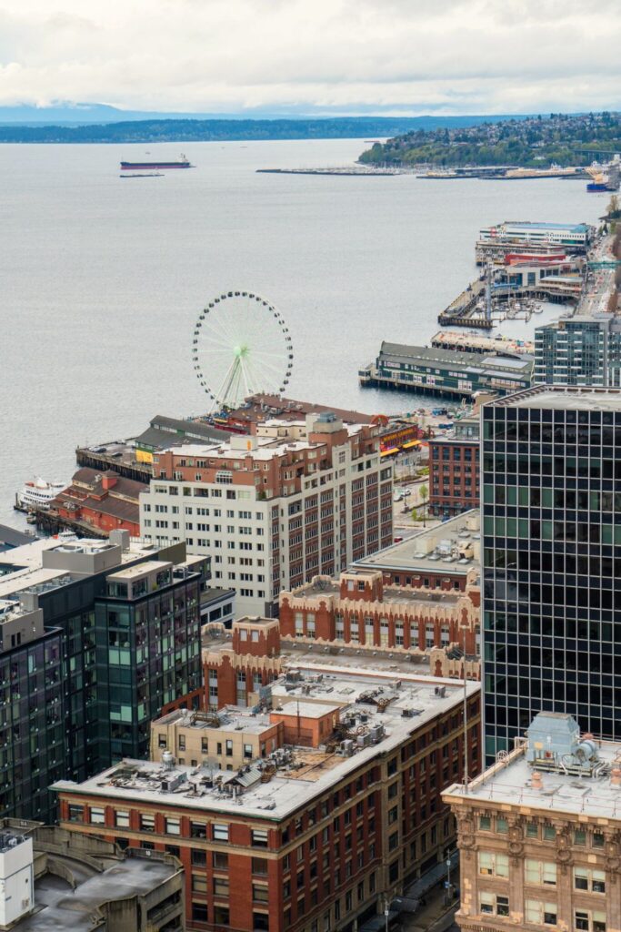 View of Seattle from Smith Tower