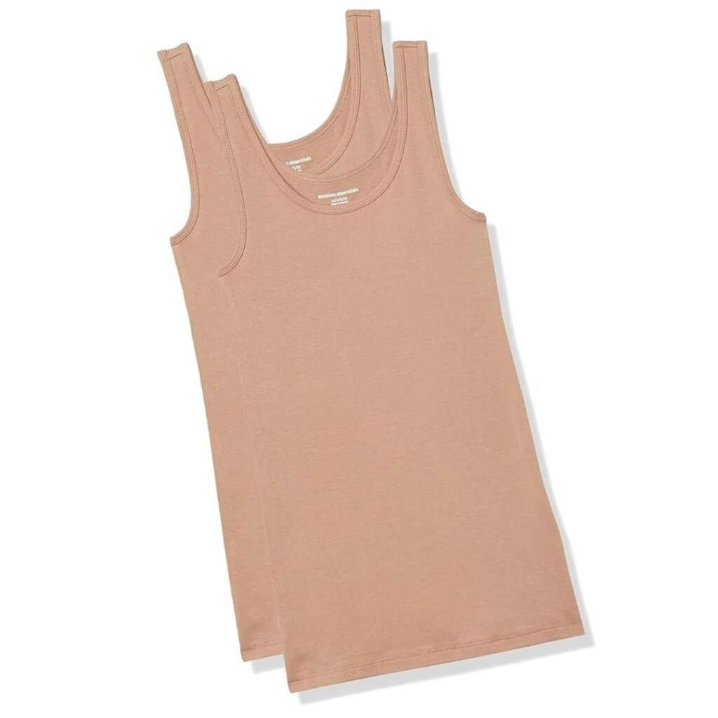 Women's Slim-Fit Tank Top, Pack of 2
