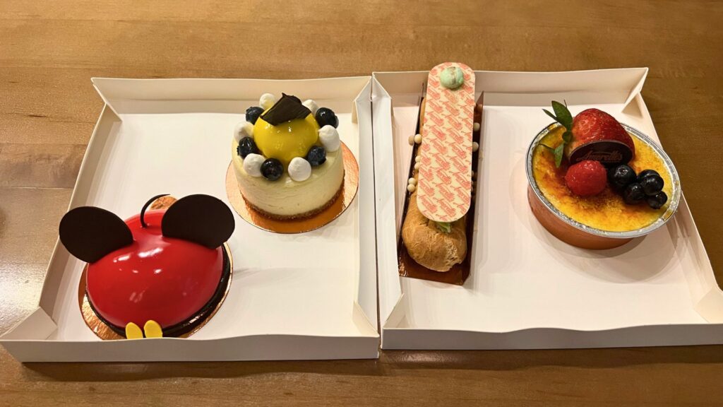 Dessert Assortment from Amorette's Patisserie Disney Springs