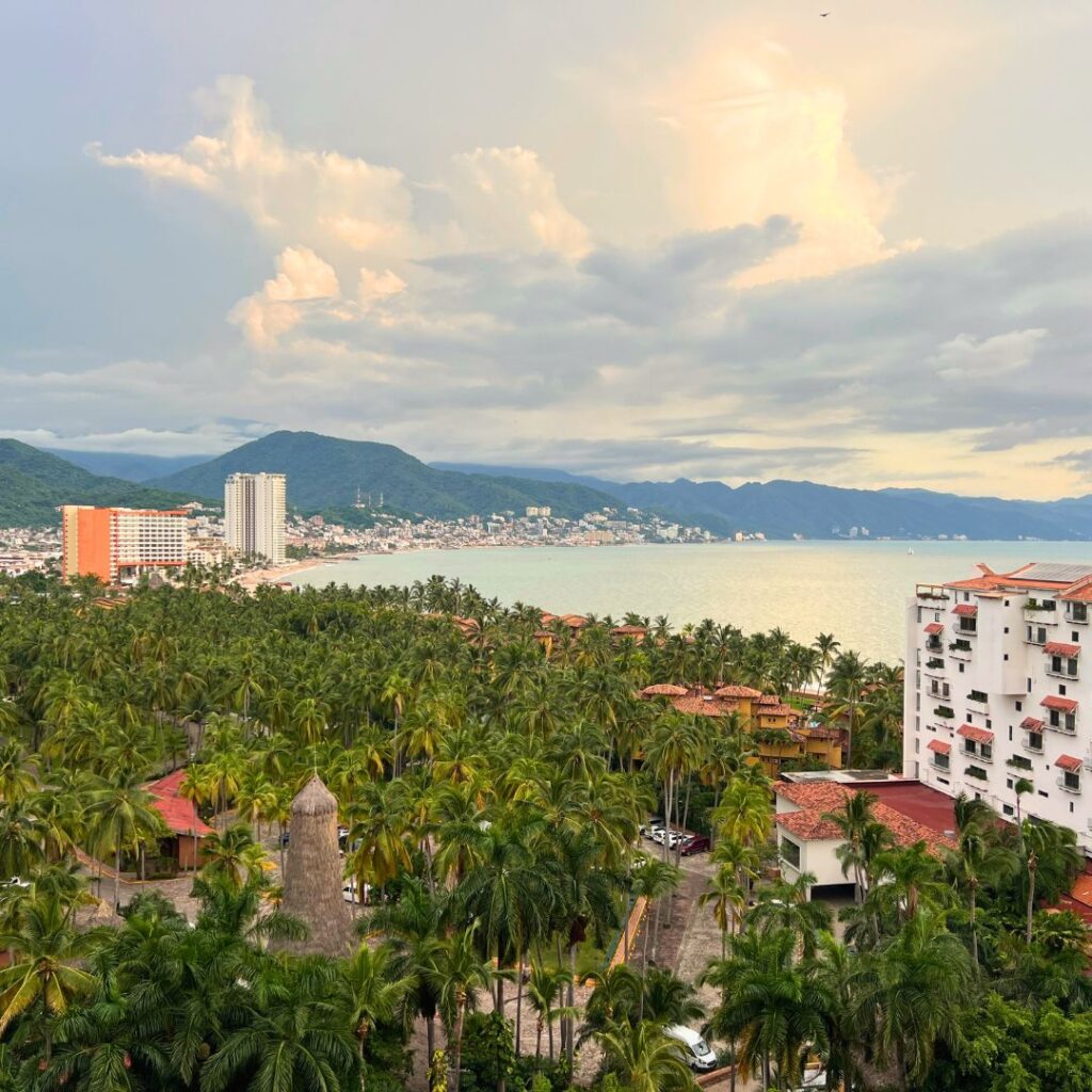 Golden hour in Puerto Vallarta Mexico
