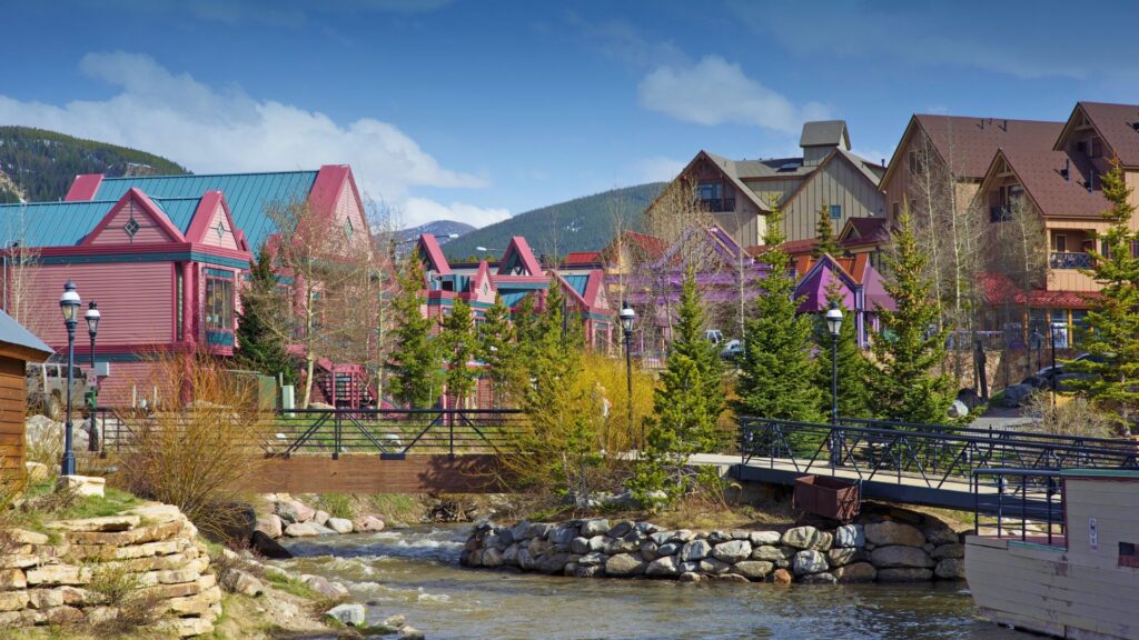 Lodging on the river in Breckenridge Colorado