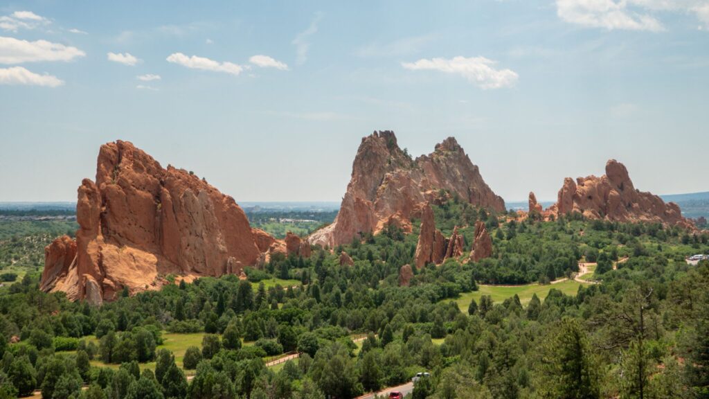 Overlooking Central Garden, Garden of the Gods, Colorado Springs