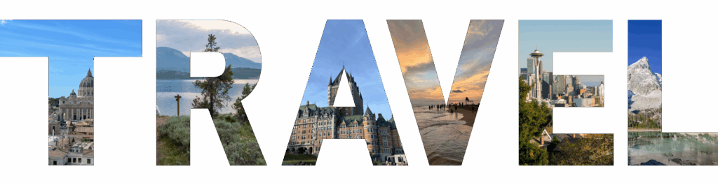 Travel Photo Letters