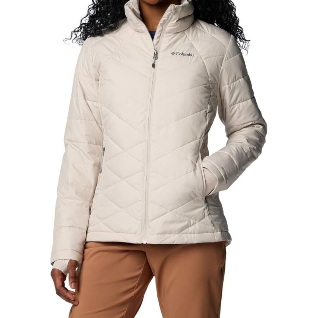 Cream Columbia Womens Down Jacket