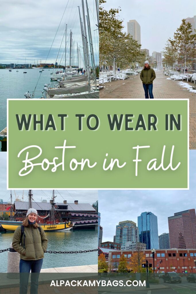 What to Wear in Boston in Fall Pinterest
