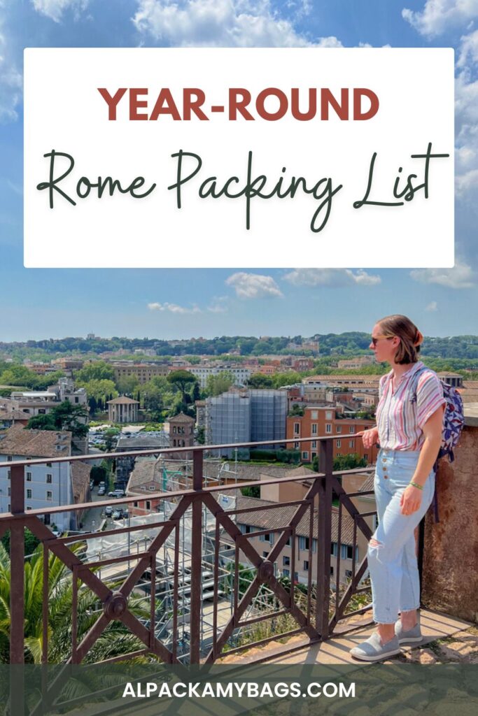 Rome Packing List Pinterest